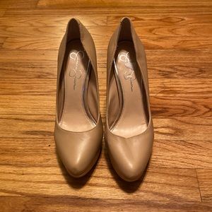 Jessica Simpson Beige Heels